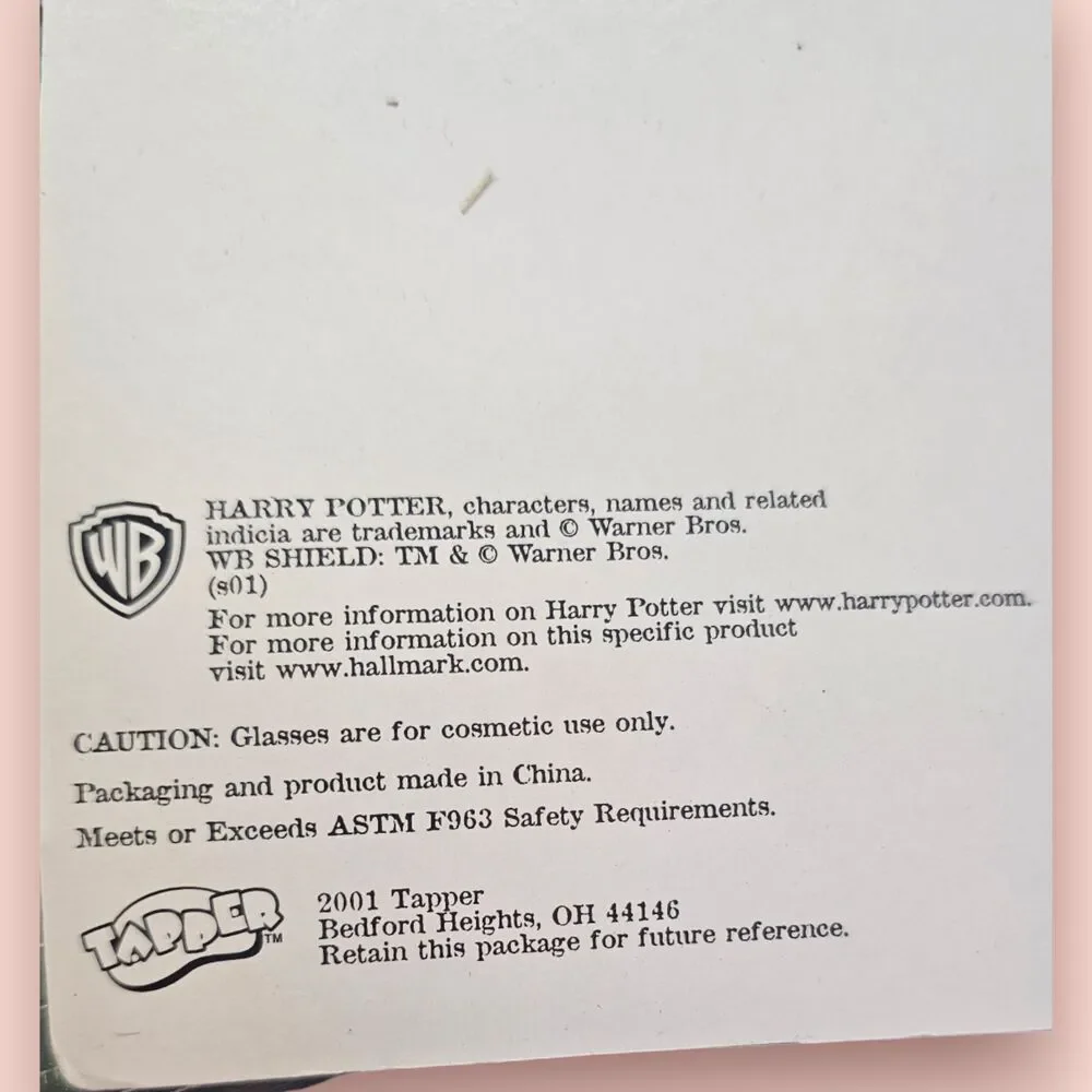 vtg NOS Harry Potter glasses